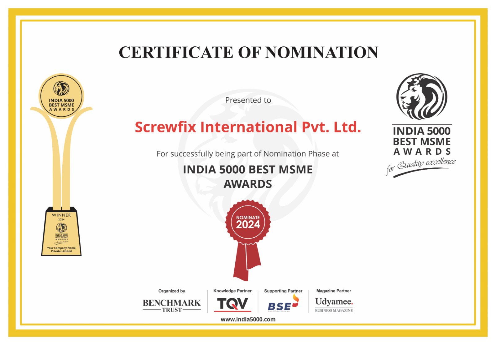 ISO 9001:2015 – Quality Management System