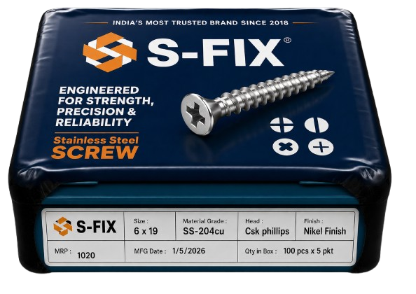 Stainless Steel Csk phillips screw box