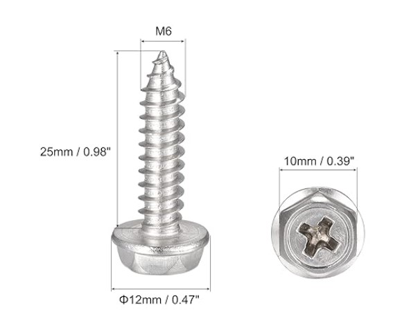 Hex Flange Phillips Screw images
